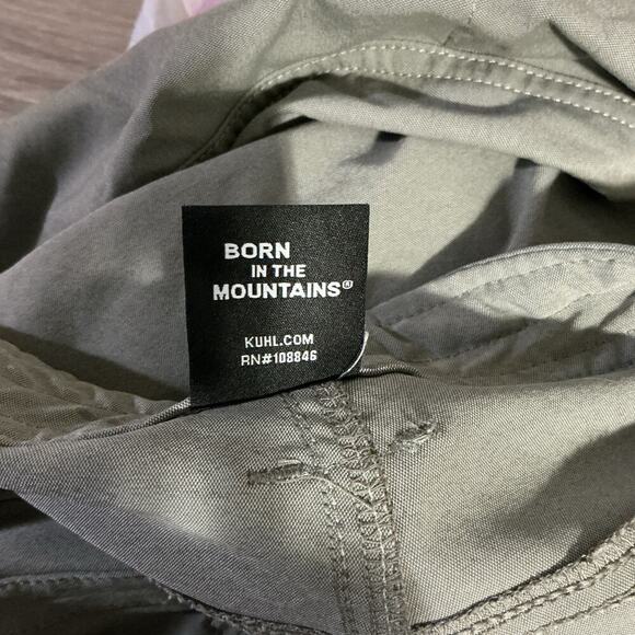 KÜHL Cropped Hiking Pants Gray Women’s Size 16 Outdoor Adventure Capri - Picture 8 of 12